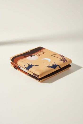 قماش فستان من لينن المطبوع - 1055