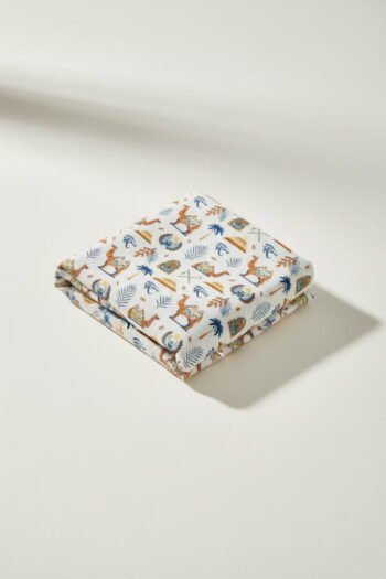 Printed Linen Dress Fabric – 1087