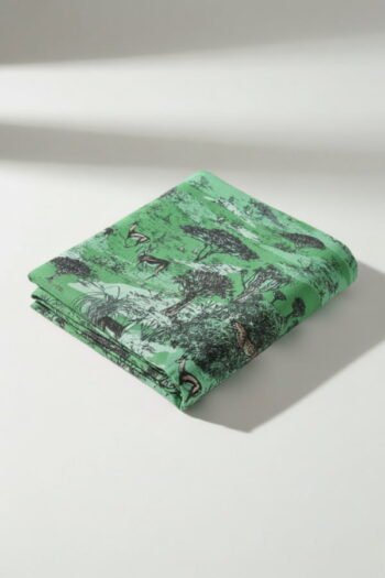 Printed Linen Dress Fabric – 1073