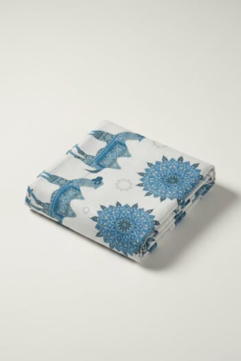 Printed Linen Dress Fabric – 1061