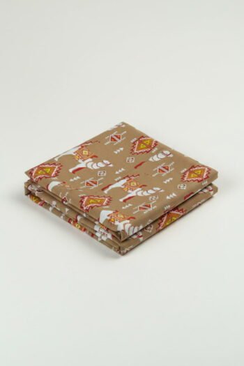 Printed Linen Dress Fabric – 1062