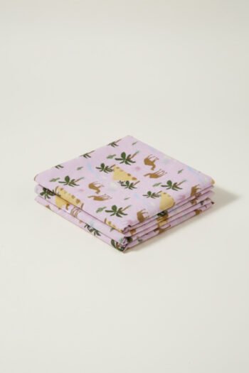 قماش فستان من لينن المطبوع - 1042