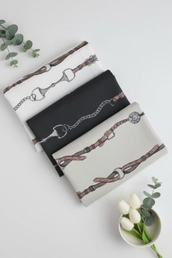 قماش فستان من لينن المطبوع (من 1074 إلى 1076 )