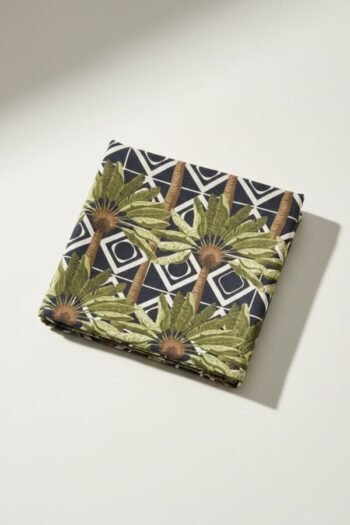 قماش فستان من لينن المطبوع – 1141