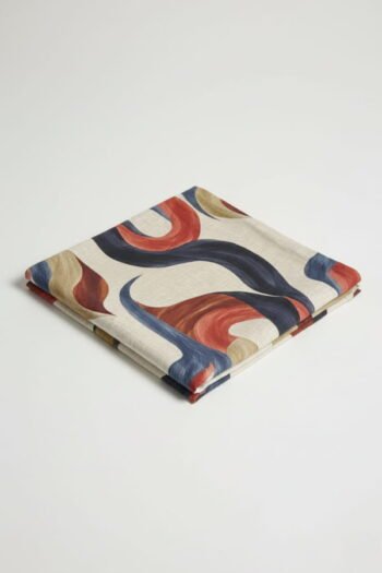 قماش فستان من لينن المطبوع – 1175