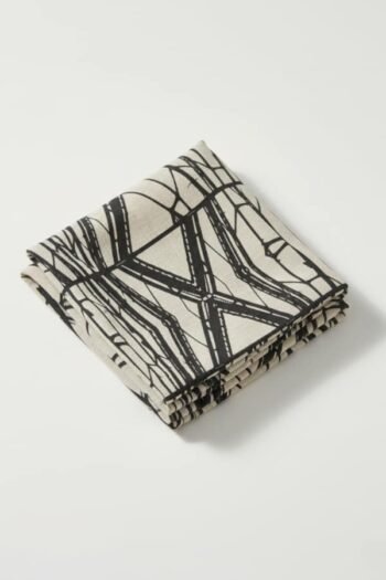 قماش فستان من لينن المطبوع – 1160