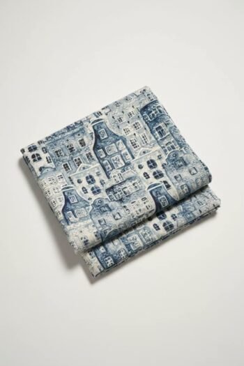 قماش فستان من لينن المطبوع – 1159