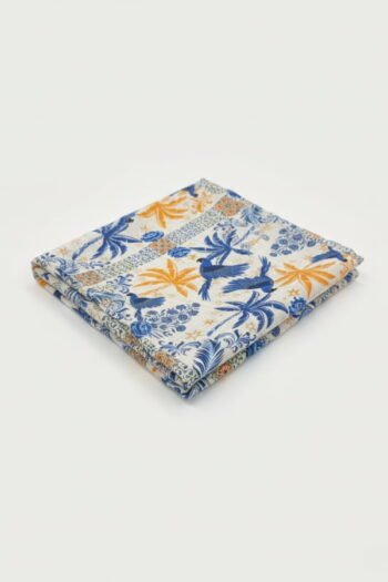 قماش فستان من لينن المطبوع – 1145