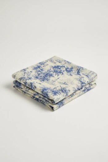 قماش فستان من لينن المطبوع – 1156