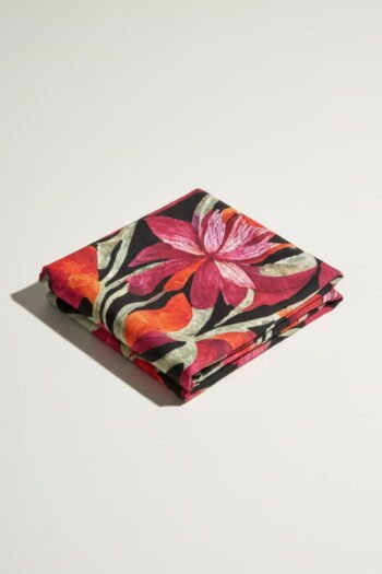 قماش فستان من لينن المطبوع – 1168