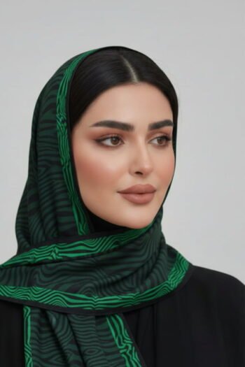 حجاب شيفون مطبوع للنساء – 006