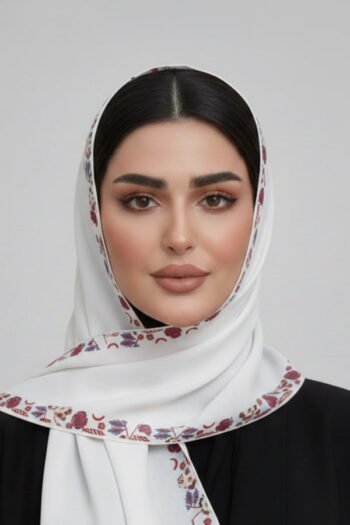 حجاب شيفون مطبوع للنساء – 008