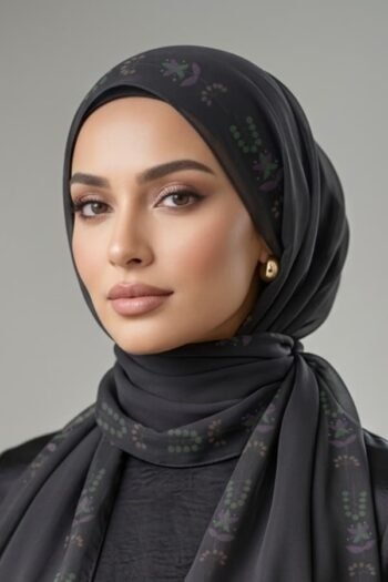 حجاب شيفون مطبوع للنساء – 139