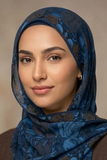 حجاب شيفون مطبوع للنساء – 205