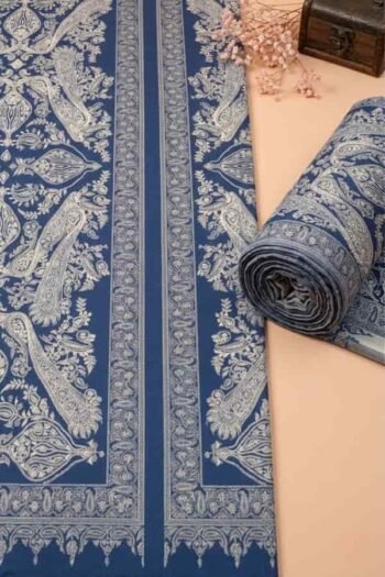 قماش حريرأرماني مخلوط مطبوع – 1026