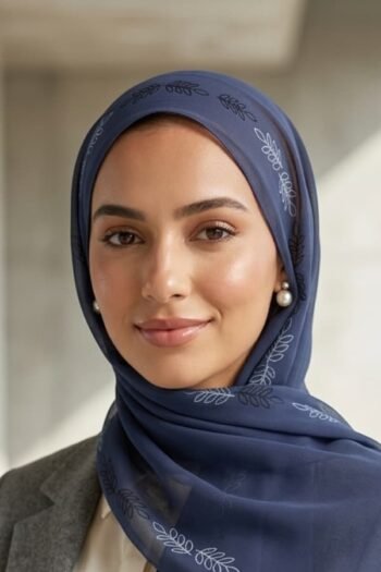 حجاب شيفون مطبوع للنساء – 131