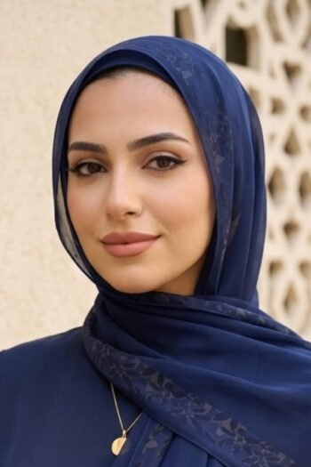 حجاب شيفون مطبوع للنساء – 148