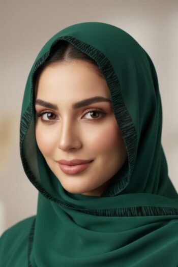 حجاب شيفون مطبوع للنساء – 107