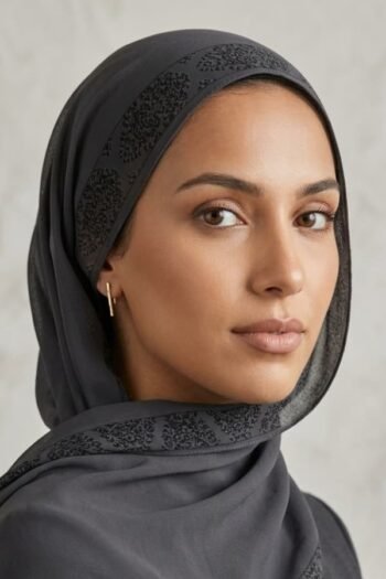 حجاب شيفون مطبوع للنساء – 116