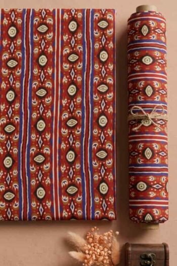 قماش حريرأرماني مخلوط مطبوع – 1066