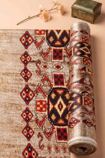 قماش حريرأرماني مخلوط مطبوع – 1070