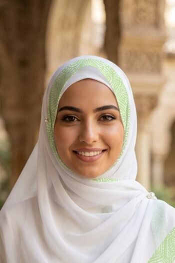 حجاب شيفون مطبوع للنساء – 073