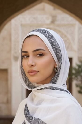 حجاب شيفون مطبوع للنساء – (من 062 إلى 068)