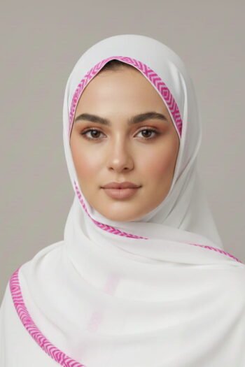 حجاب شيفون مطبوع للنساء – 035