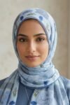 حجاب شيفون مطبوع للنساء – 056