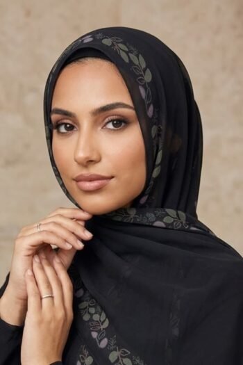 حجاب شيفون مطبوع للنساء – 120