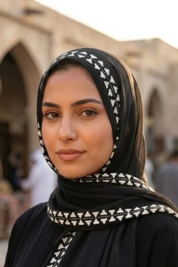 حجاب شيفون مطبوع للنساء – (من 074 إلى 078)