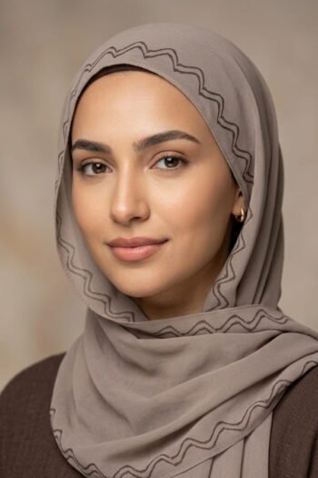 حجاب شيفون مطبوع للنساء – 203