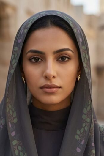 حجاب شيفون مطبوع للنساء – 122