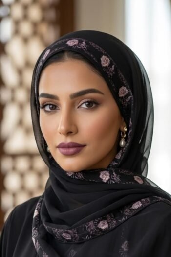 حجاب شيفون مطبوع للنساء – 146