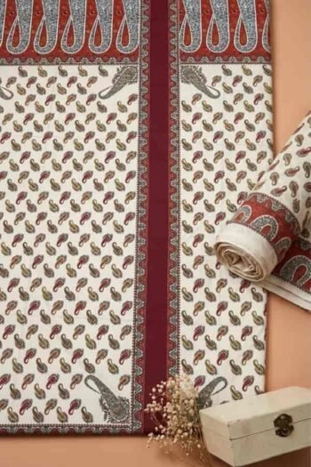 قماش حريرأرماني مخلوط مطبوع – 1025