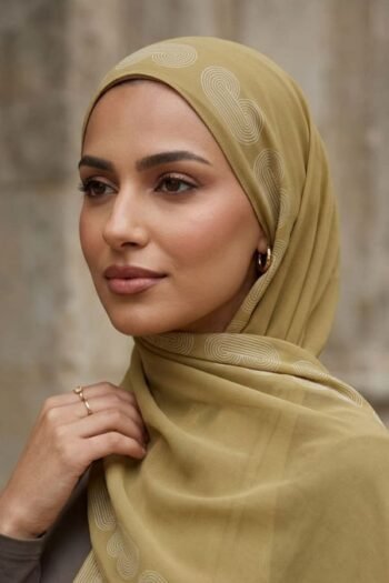 حجاب شيفون مطبوع للنساء – 052